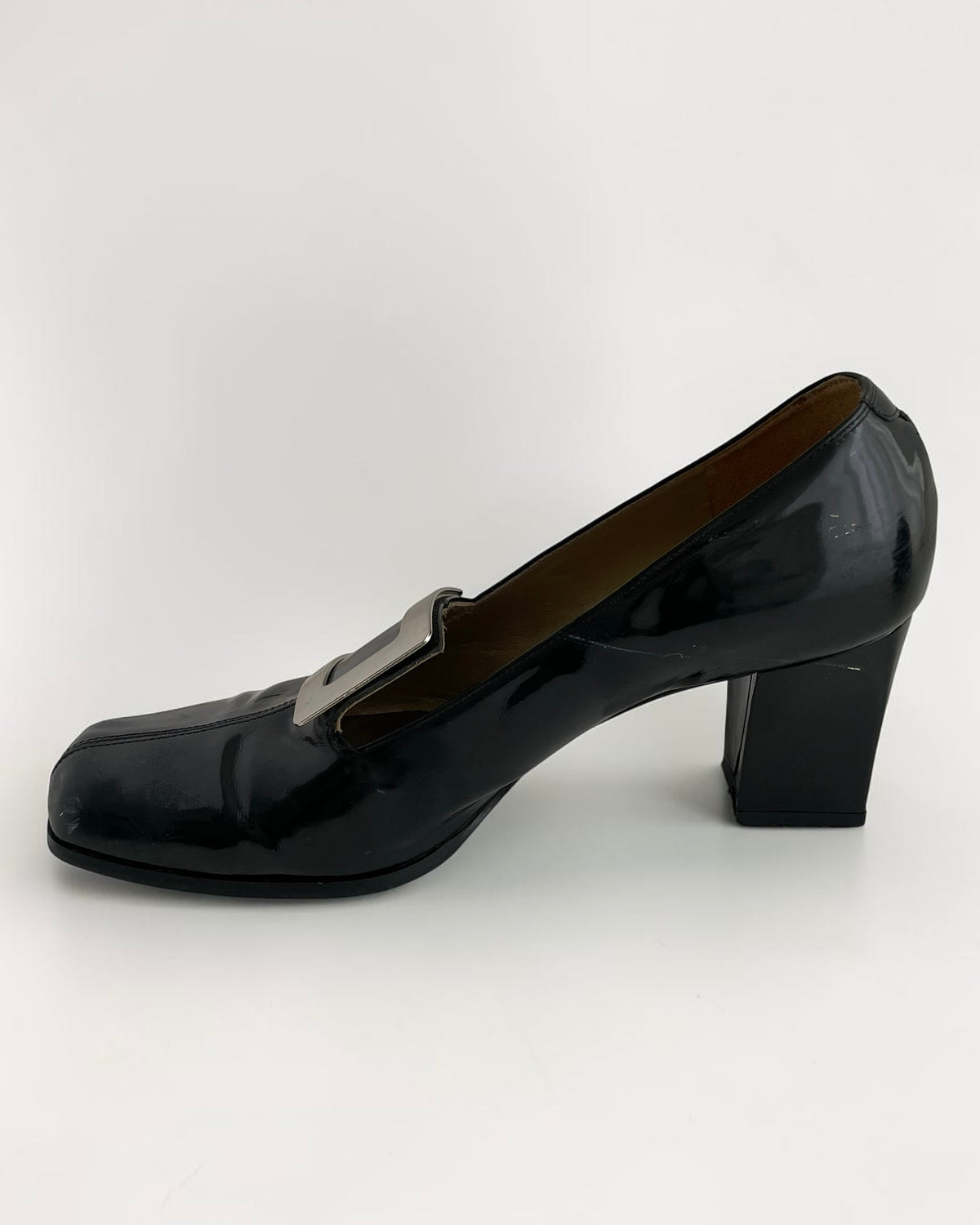 YSL Patent Heels