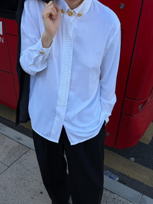 Gold Button Shirt