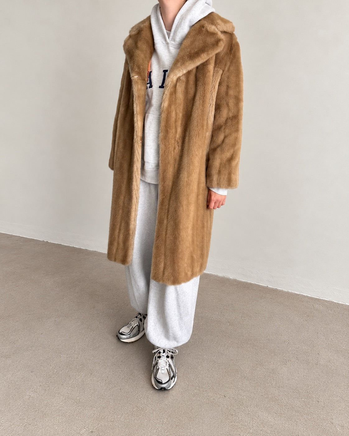 Faux Fur Coat