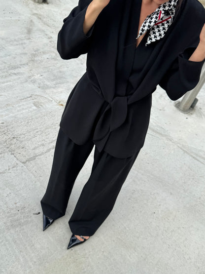 Shawl Tie Blouse