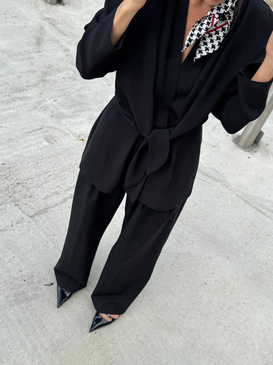 Shawl Tie Blouse