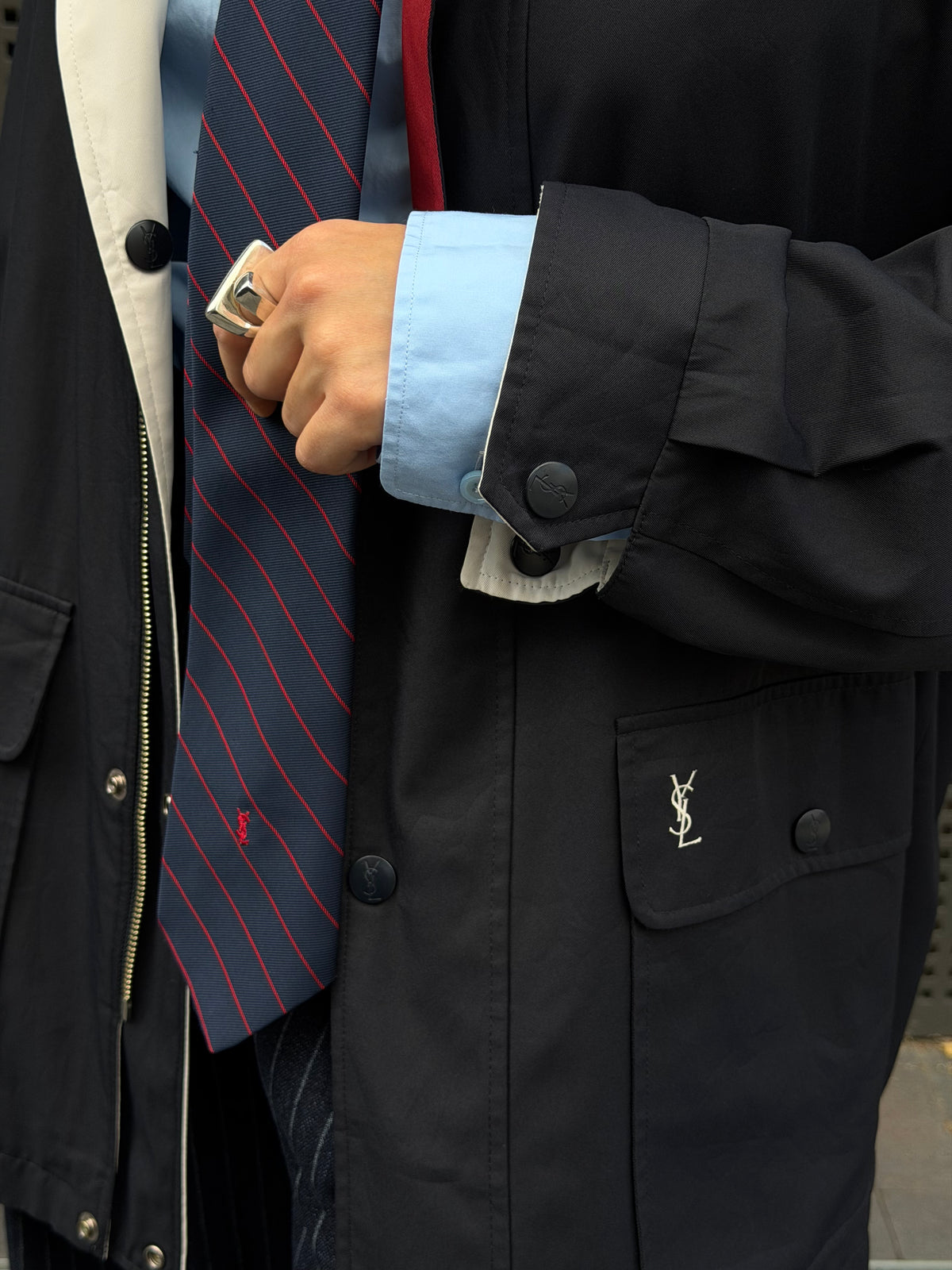 YSL Reversible Jacket
