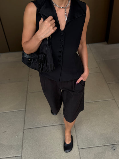 Contrast Vest Top