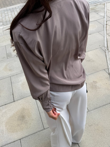 Shawl Collar Blouse