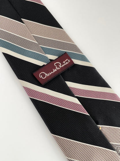 Oscar De La Renta Navy Tie