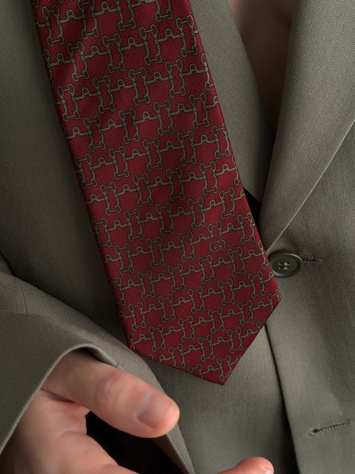 Gucci Logo Tie