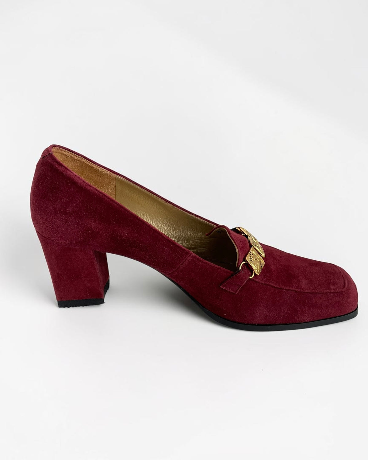 YSL Suede Heels