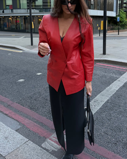 Red Leather Jacket