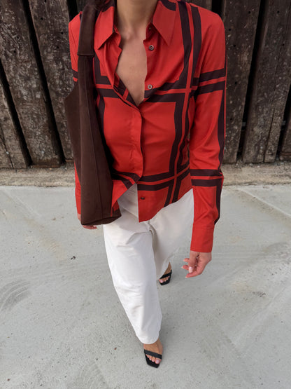 2000s Gucci Silk Shirt