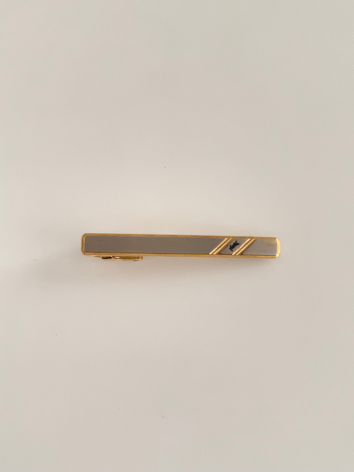 YSL Cufflinks & Tie Clip