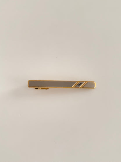 YSL Cufflinks & Tie Clip