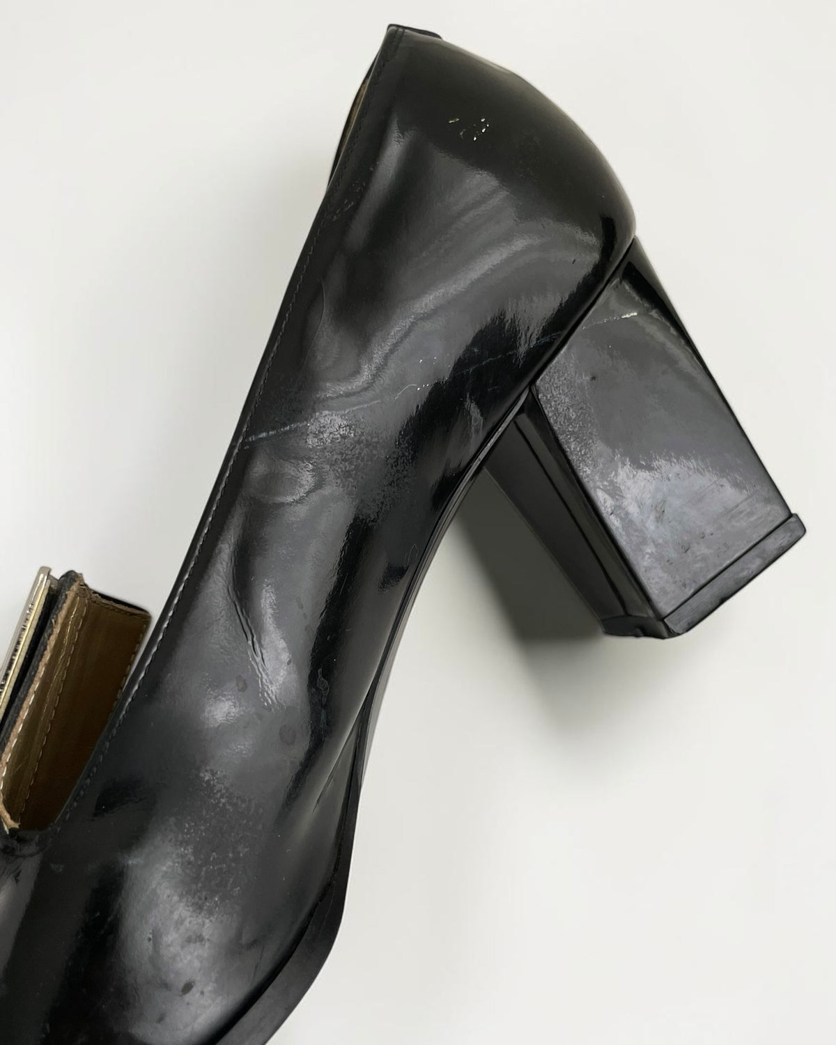 YSL Patent Heels
