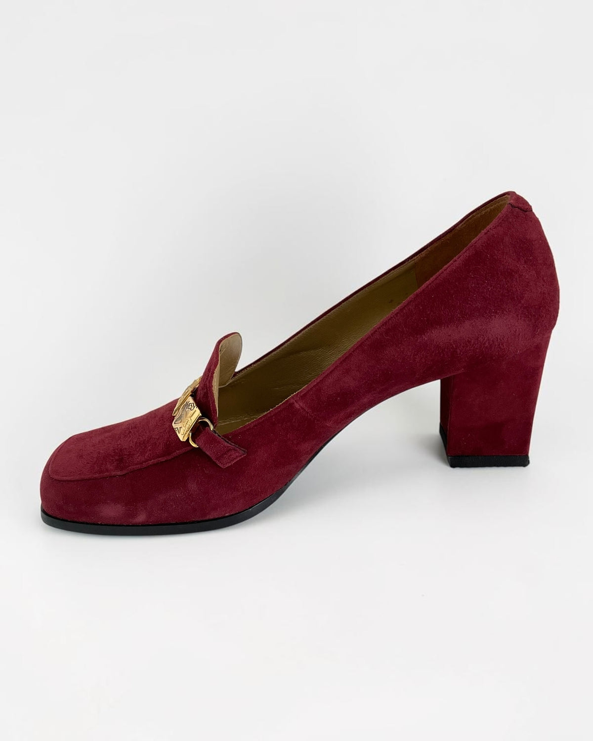 YSL Suede Heels