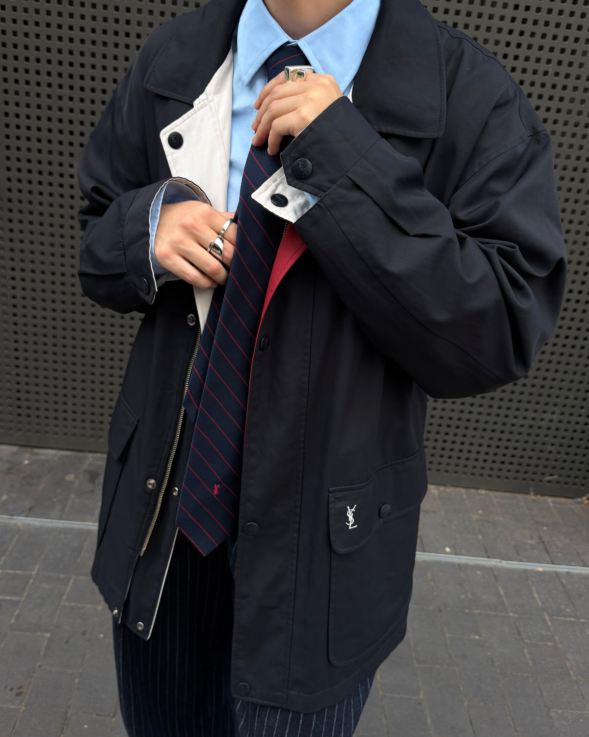 YSL Reversible Jacket