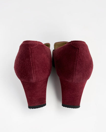 YSL Suede Heels