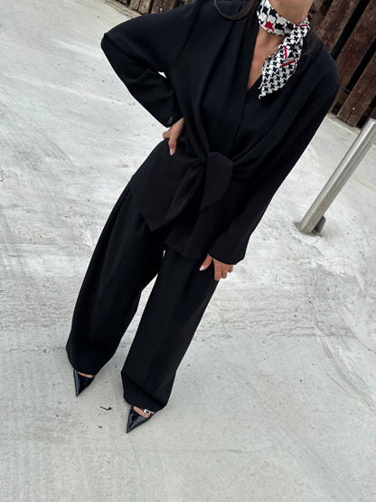 Shawl Tie Blouse