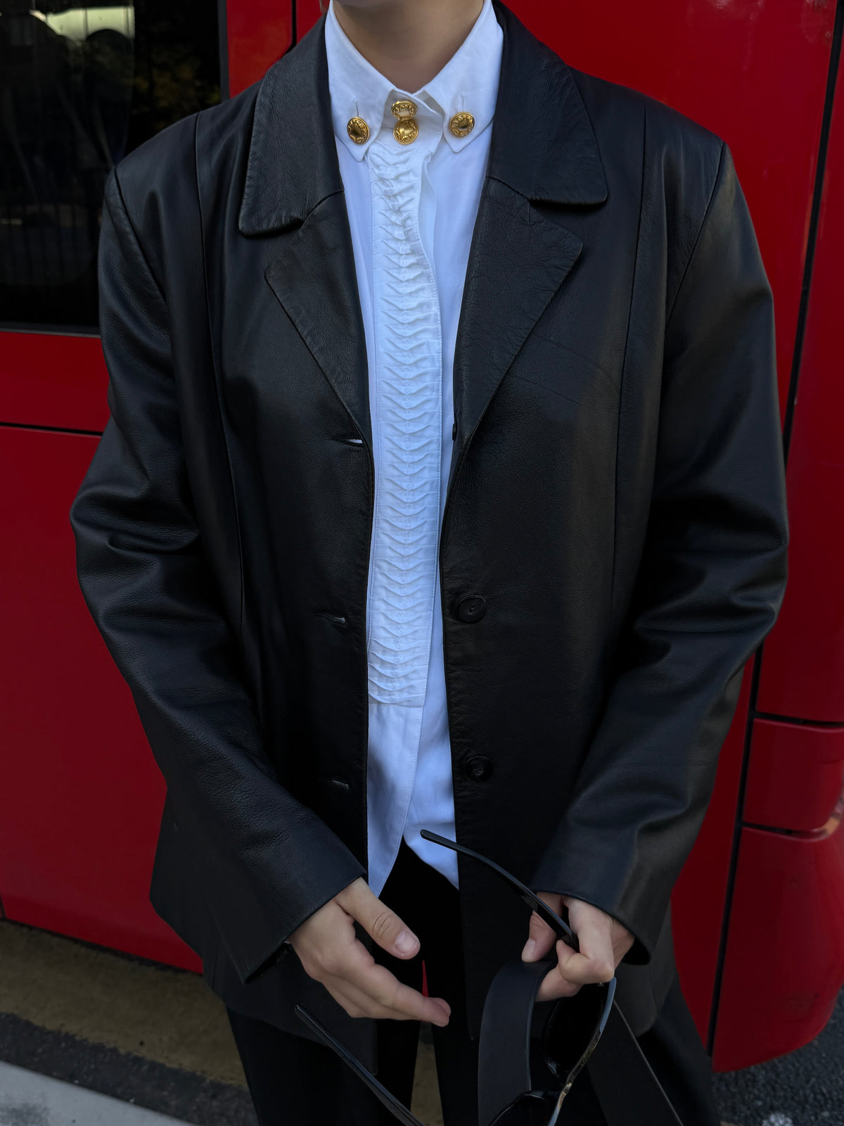 Gold Button Shirt