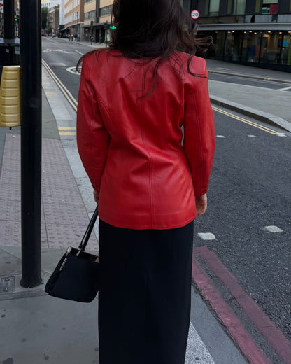 Red Leather Jacket