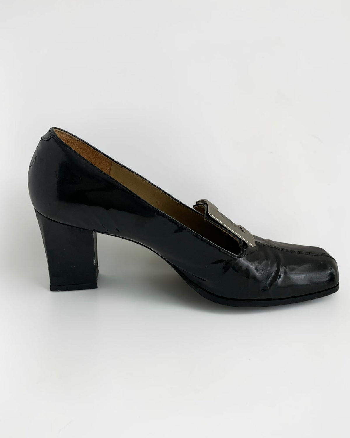 YSL Patent Heels