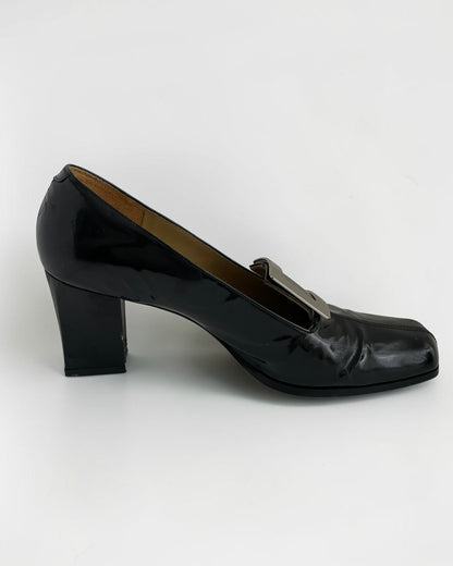 YSL Patent Heels