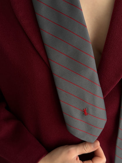 YSL Logo Tie