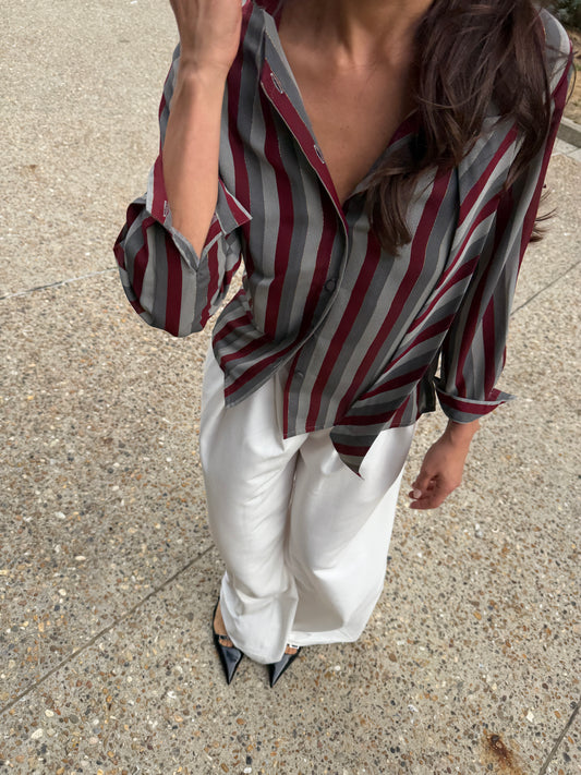 Balmain Tie Blouse