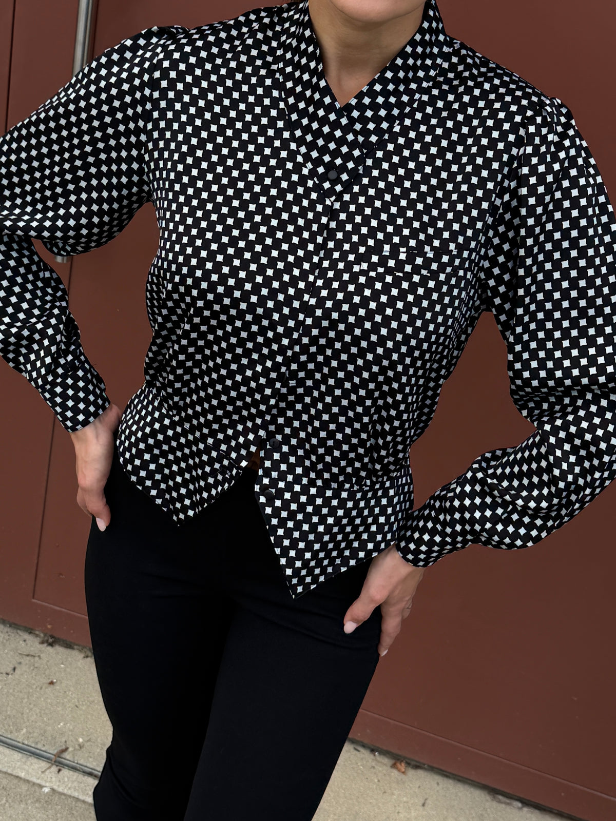 Balmain Bomber Blouse