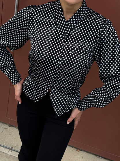 Balmain Bomber Blouse