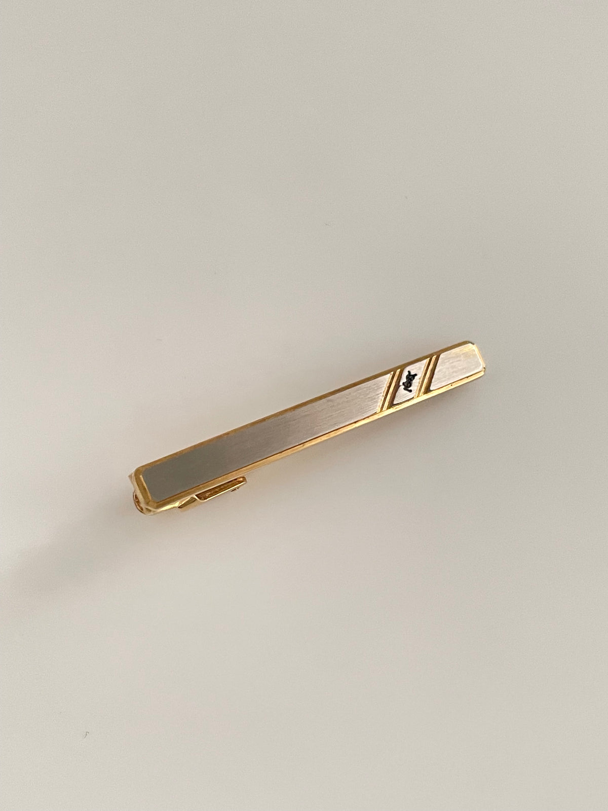 YSL Cufflinks & Tie Clip