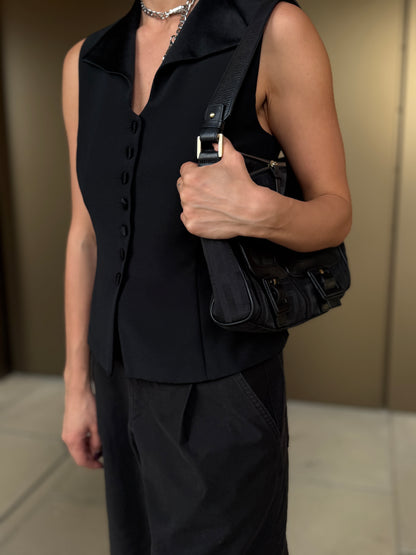 Contrast Vest Top