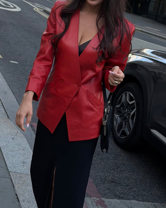 Red Leather Jacket