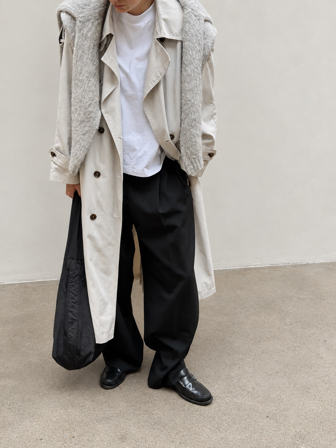 Midi Trench Coat