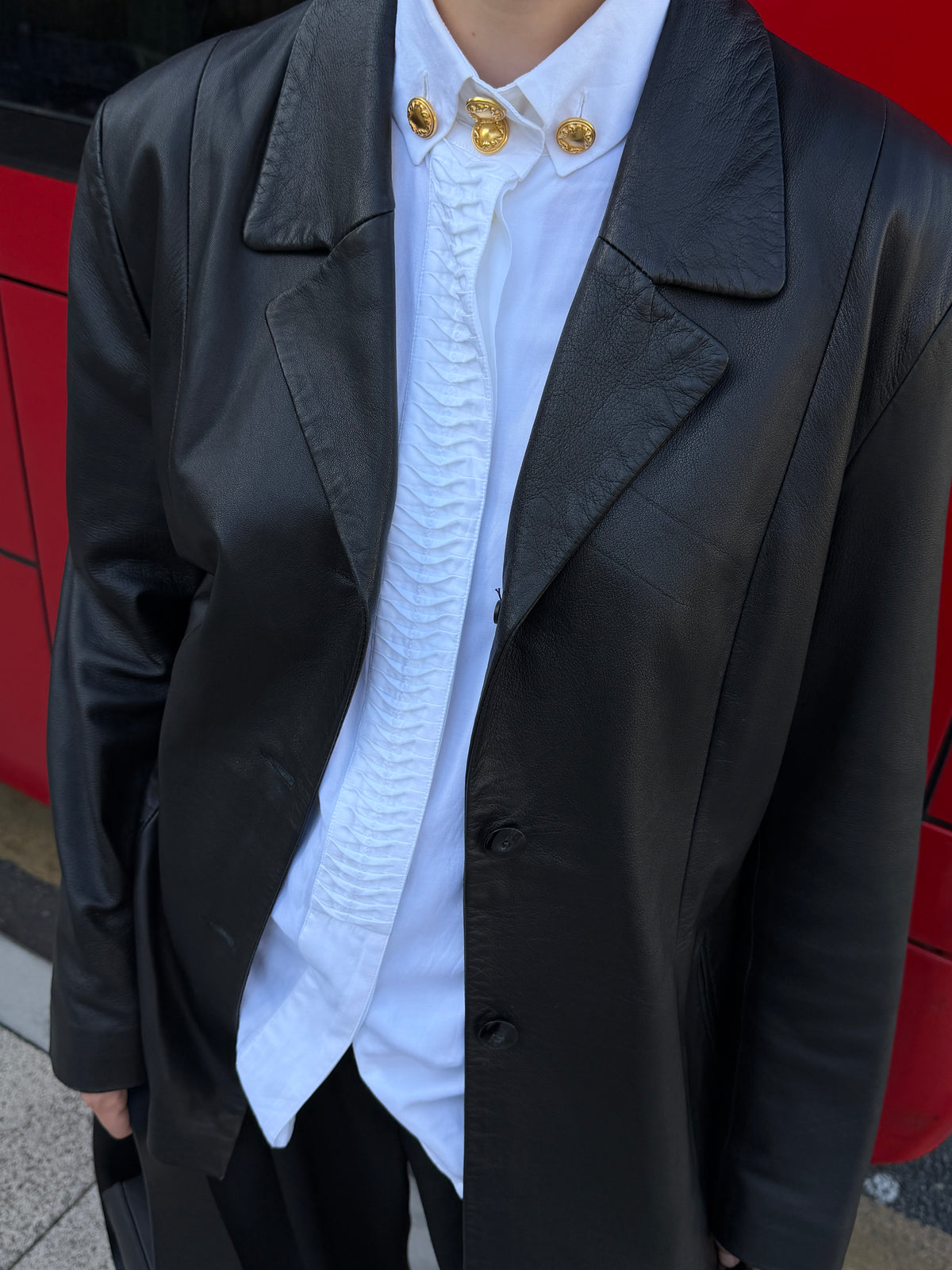 Gold Button Shirt