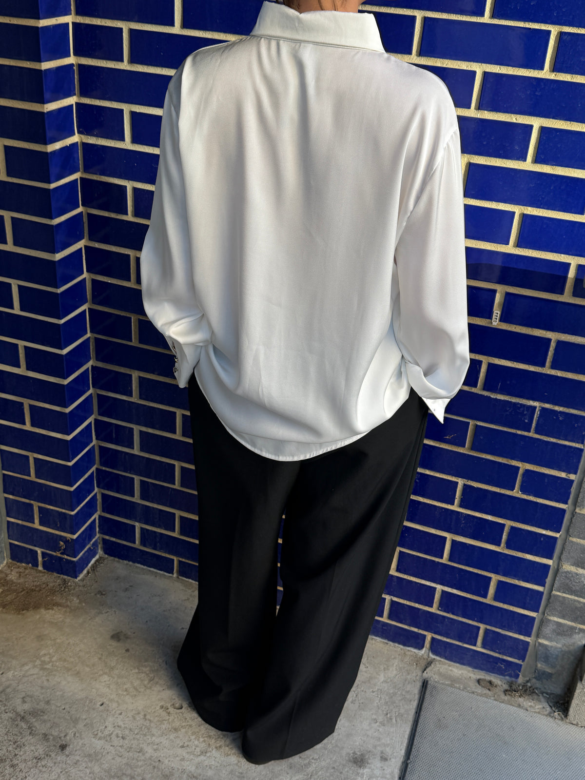 Wide Collar Shirt