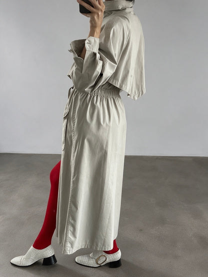 Maxi Trench Coat