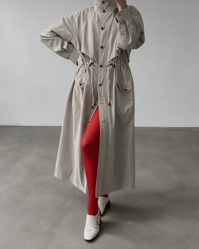 Maxi Trench Coat