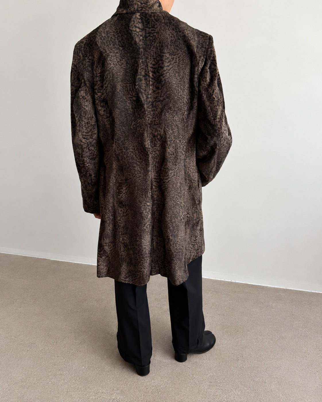 Animal Print Coat