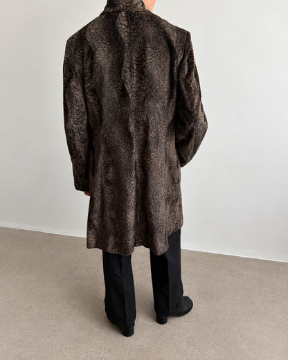 Animal Print Coat