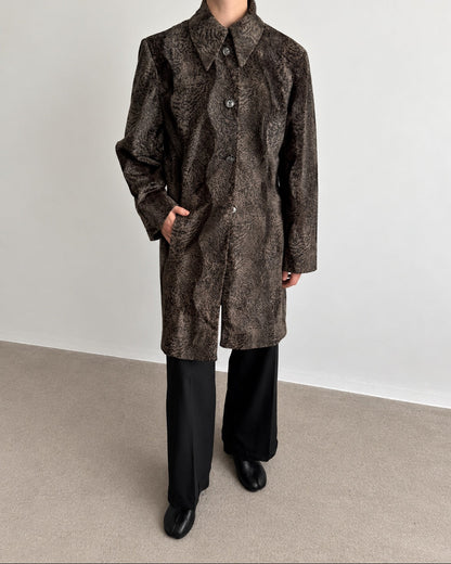 Animal Print Coat