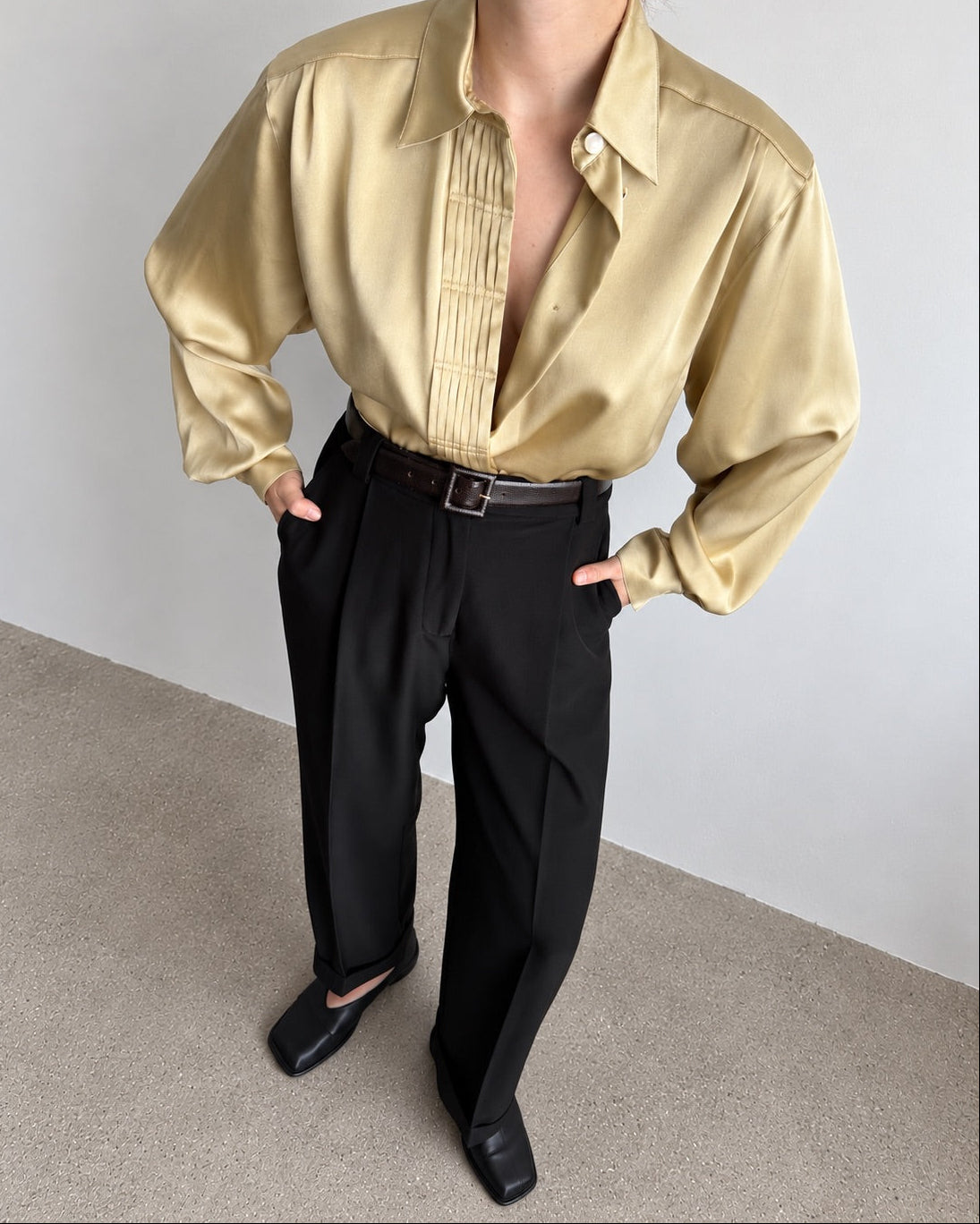 Pleat Detail Blouse