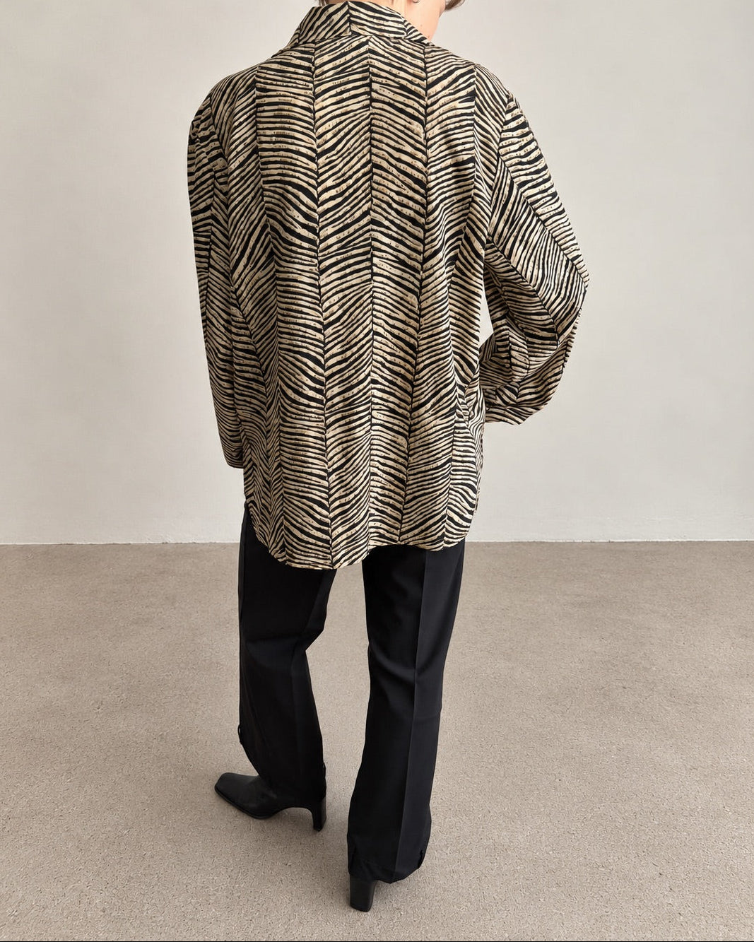 Zebra Print Blouse