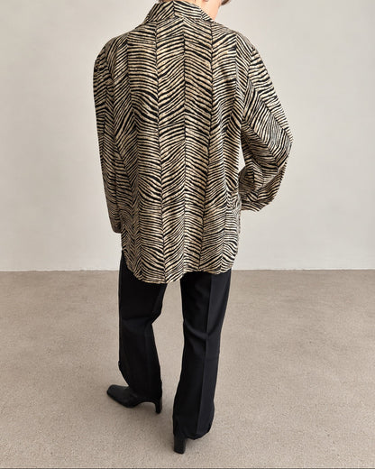 Zebra Print Blouse