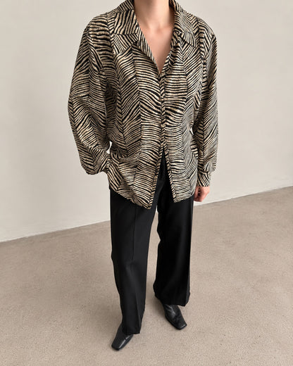 Zebra Print Blouse