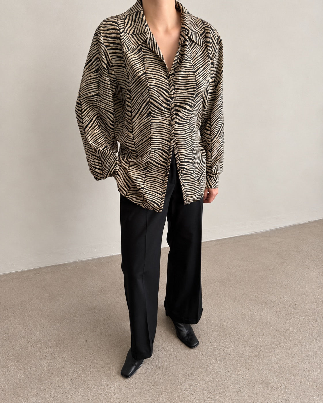 Zebra Print Blouse