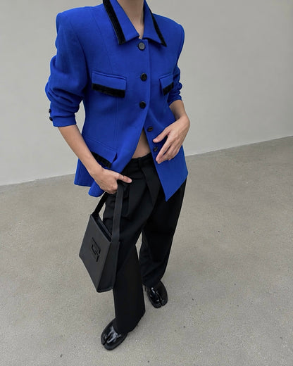 Cobalt Blue Blazer