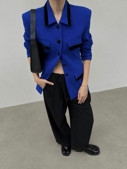 Cobalt Blue Blazer