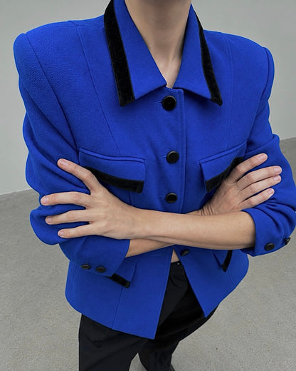 Cobalt Blue Blazer
