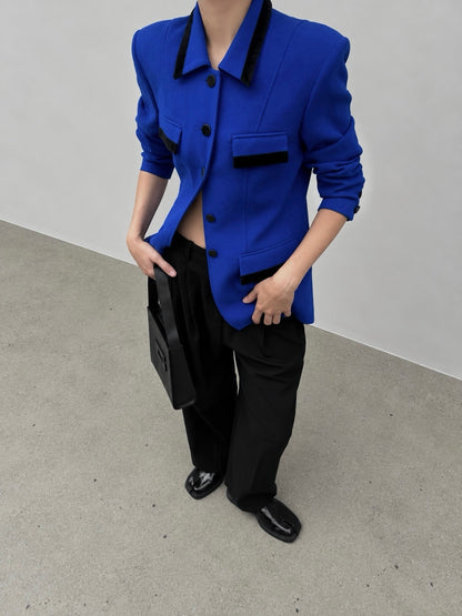 Cobalt Blue Blazer