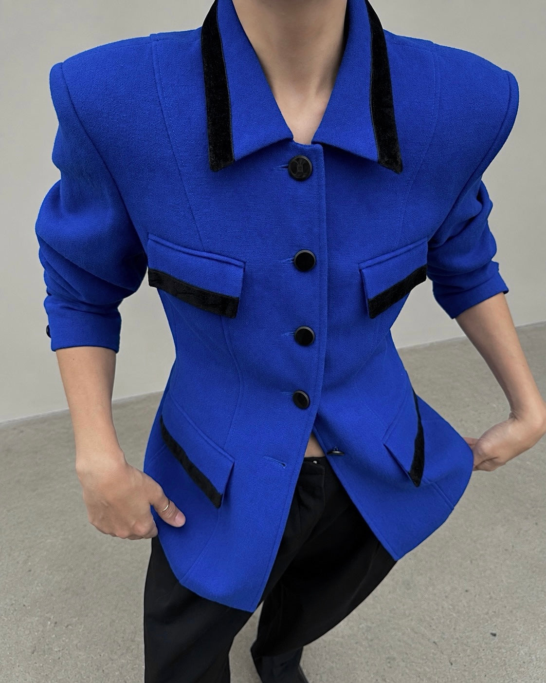 Cobalt Blue Blazer