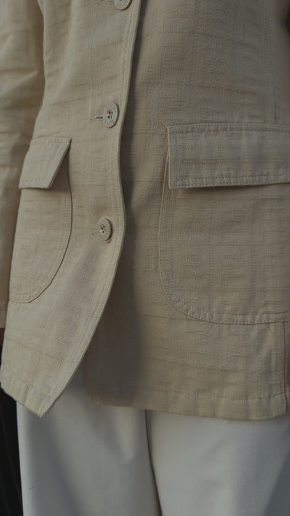 Fendi Monogram Blazer